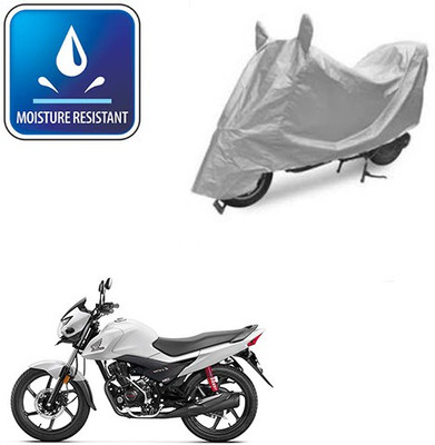 Feel heaven Two Wheeler Cover for Honda(Livo, Silver)