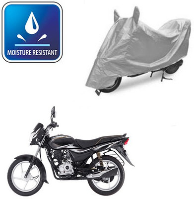 Feel heaven Two Wheeler Cover for Bajaj(Platina 100 DTS-i, Silver)