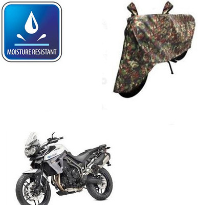 Feel heaven Two Wheeler Cover for Triumph(Tiger 800 XR, Multicolor)