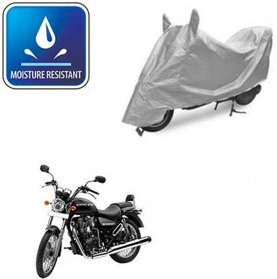 Feel heaven Two Wheeler Cover for Royal Enfield(Thunderbird 350, Silver)