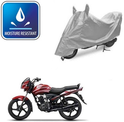 Feel heaven Two Wheeler Cover for TVS(Jive, Silver)