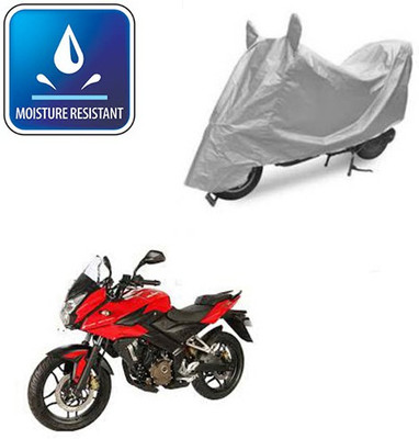 Feel heaven Two Wheeler Cover for Bajaj(Pulsar AS 150, Silver)