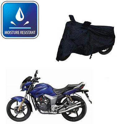 Feel heaven Two Wheeler Cover for Hero(CBZ TYPE 1, Black)