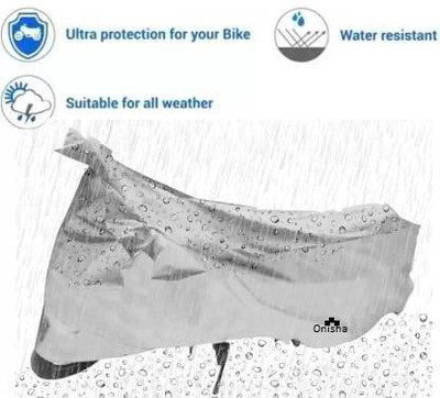 Zection Two Wheeler Cover for Bajaj(Pulsar 160 NS DTS-i, Silver)