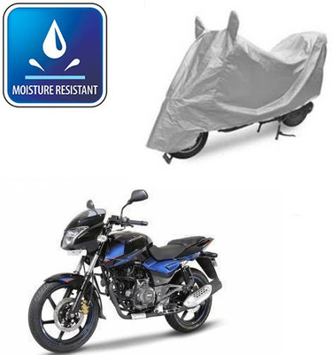 Feel heaven Two Wheeler Cover for Bajaj(Pulsar 150 DTS-i, Silver)