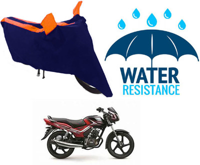 RONISH Waterproof Two Wheeler Cover for TVS(Star City, Blue)