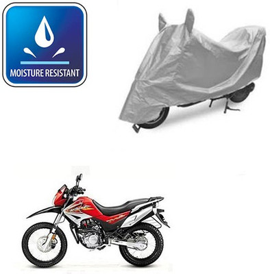 Feel heaven Two Wheeler Cover for Hero(Impulse, Silver)