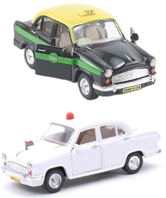 Toyco Pack Of 2 Pull Back VIP & Taxi Ambassador Centy Toys For Kids(Multicolor, Pack of: 2)