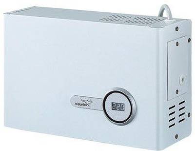 V-Guard VWR 400 Plus For Ac upto 1.5 Ton (130V-300V) Voltage Stabilizer  (Grey)