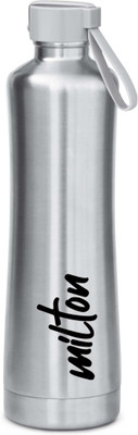 MILTON 900 ml Steel Flask(Pack of 1, Steel/Chrome)