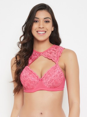 Clovia Women Bralette Lightly Padded Bra(Pink)