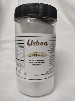LISBOA SALTED SHEEP SAUSAGE CASINGS SKIN(750 g)