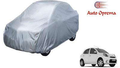 Auto Oprema Car Cover For Nissan Micra (Without Mirror Pockets)(Silver)