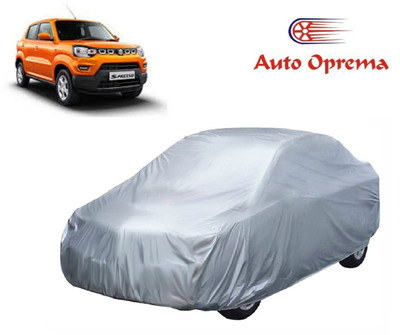 Auto Oprema Car Cover For Maruti Suzuki S-Presso (Without Mirror Pockets)(Silver)