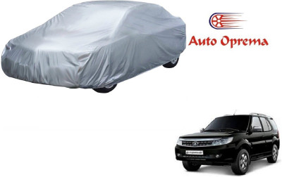 Auto Oprema Car Cover For Tata Safari Storme (Without Mirror Pockets)(Silver)