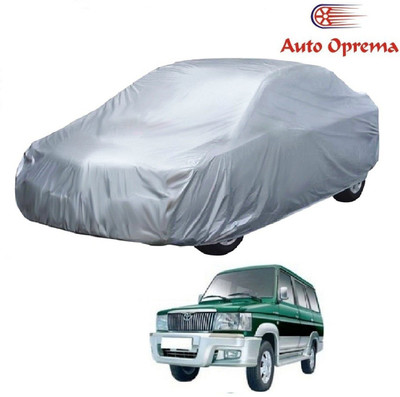 Auto Oprema Car Cover For Toyota Qualis (Without Mirror Pockets)(Silver)