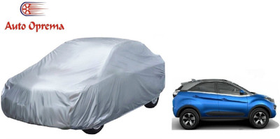 Auto Oprema Car Cover For Tata Nexon (Without Mirror Pockets)(Silver)