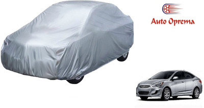 Auto Oprema Car Cover For Hyundai Accent (Without Mirror Pockets)(Silver)