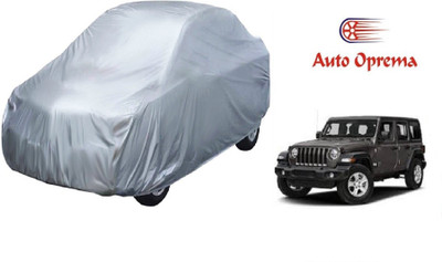 Auto Oprema Car Cover For Mahindra Jeep (Without Mirror Pockets)(Silver)