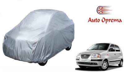 Auto Oprema Car Cover For Hyundai Santro Xing (Without Mirror Pockets)(Silver)