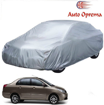 Auto Oprema Car Cover For Tata Manza (Without Mirror Pockets)(Silver)