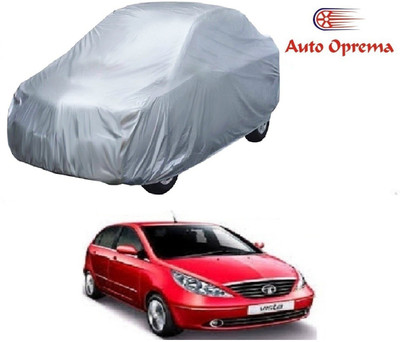 Auto Oprema Car Cover For Tata Vista Tech (Without Mirror Pockets)(Silver)