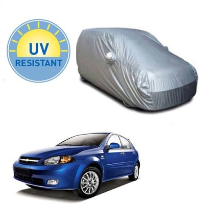 Motoren Car Cover For Chevrolet Optra SRV (With Mirror Pockets)(Silver, For 2014 Models)