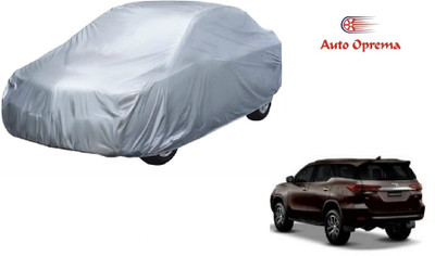 Auto Oprema Car Cover For Toyota Fortuner (Without Mirror Pockets)(Silver)