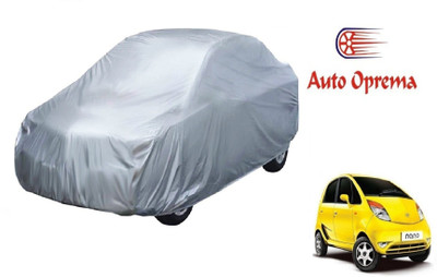 Auto Oprema Car Cover For Tata Nano Genx (Without Mirror Pockets)(Silver)