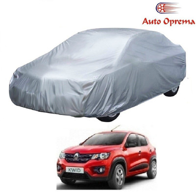 Auto Oprema Car Cover For Renault Kwid (Without Mirror Pockets)(Silver)