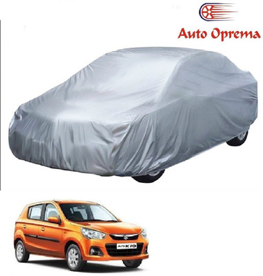 Auto Oprema Car Cover For Maruti Suzuki Alto K10 (Without Mirror Pockets)(Silver)