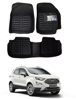 AYW Plastic 5D Mat For  Ford Ecosport(Black)