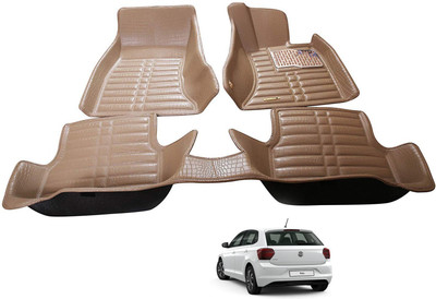 AYW Plastic 5D Mat For  Volkswagen Polo Cross(Beige)