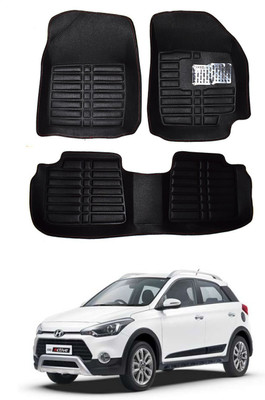 AYW Plastic 5D Mat For  Hyundai i20(Black)