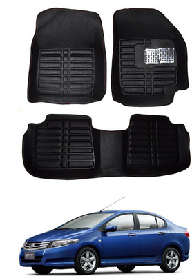 AYW Plastic 5D Mat For  Honda City(Black)