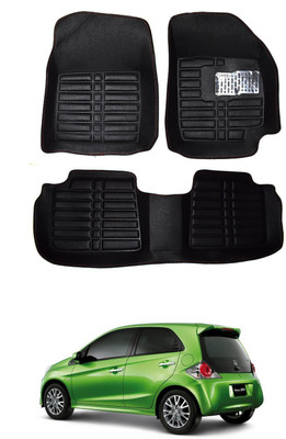 AYW Plastic 5D Mat For  Honda Brio(Black)
