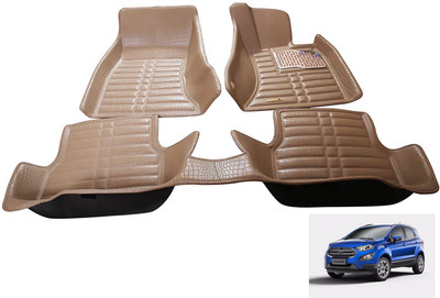 AYW Plastic 5D Mat For  Ford Ecosport(Beige)
