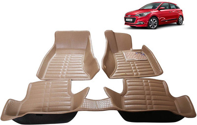 AYW Plastic 5D Mat For  Hyundai Elite i20(Beige)