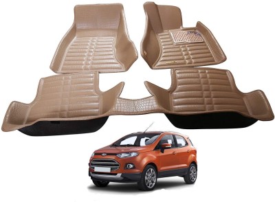 AYW Plastic 5D Mat For  Ford Ecosport(Beige)