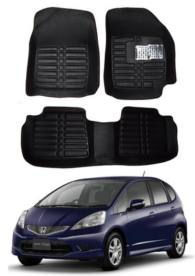 AYW Plastic 5D Mat For  Honda Jazz(Black)