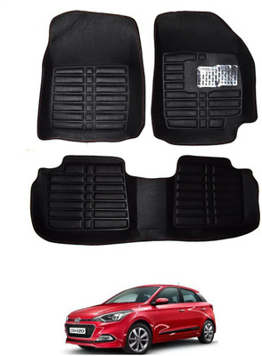 AYW Plastic 5D Mat For  Hyundai Elite i20(Black)