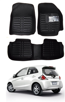 AYW Plastic 5D Mat For  Honda Brio(Black)