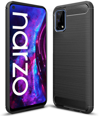 LoudCase Back Cover for Realme Narzo 30 Pro 5G(Black, Rugged Armor, Pack of: 1)
