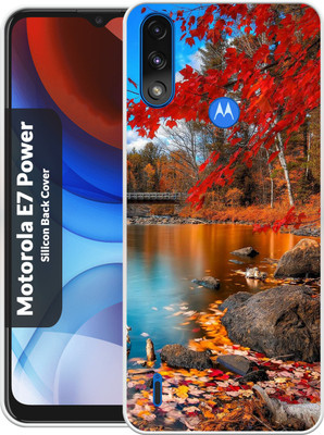 King Maker Back Cover for Motorola Moto E7 Power Back Cover(Multicolor, Grip Case, Silicon, Pack of: 1)