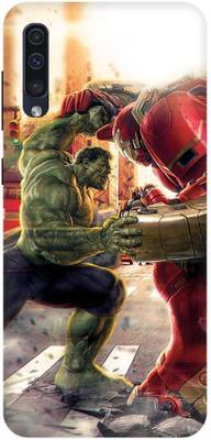 Bluvver Back Cover for Samsung Galaxy A50/ SM-A505FZBGINS Printed Avengers,IronMan Mobile Back Cover