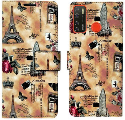 AD Enterprises Wallet Case Cover for Tecno Spark 5(Multicolor, Magnetic Case, Pack of: 1)