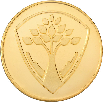 Bangalore Refinery Banyan Tree 24 (999) K 10 g Gold Coin