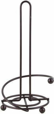 Smarts collection 1 Compartments Iron Tissue Roll Holder(Black)