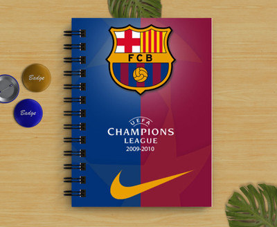 DI-KRAFT FCB printed Regular Notebook A5 Notebook Unruled 160 Pages(Multicolor)