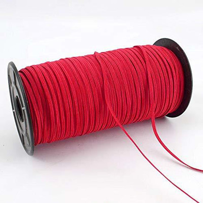 Bobbiny Braided Red Elastic(10 m)